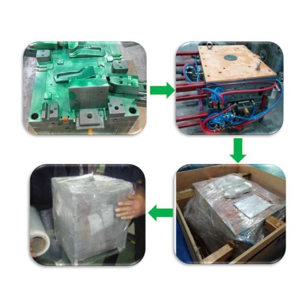 ABS plastic Insert Injection Mold , Multi cavity Plastic Moulding Process