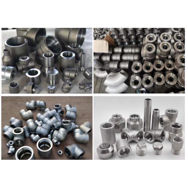 Выкованные штуцеры трубы Asme сварки гнезда B16.11 Astm A105 Bsp Npt