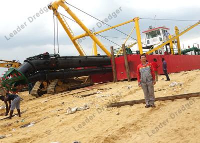2000m Dredging Depth Cameroon Cutting Suction Dredger For Pond Dredging