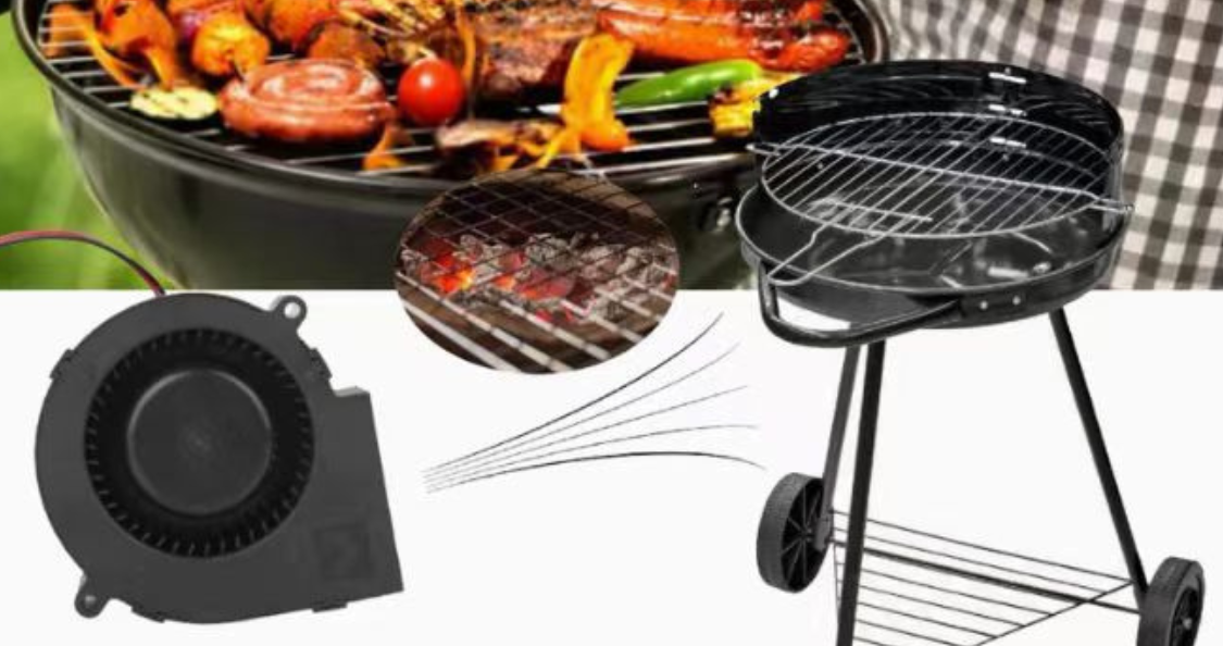 OEM BBQ Grill Stove 50mm 5v 24v 5000rpm 50x50x15mm High Pressure Snail Fan Plastic Dc 12v air Blower Fan 12v