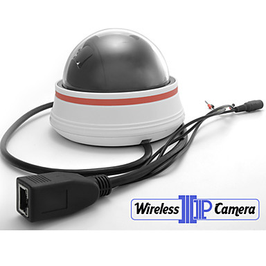 Wireless IP Camera with Night Vision and Motion Detection Alarm,IP Dome Camera