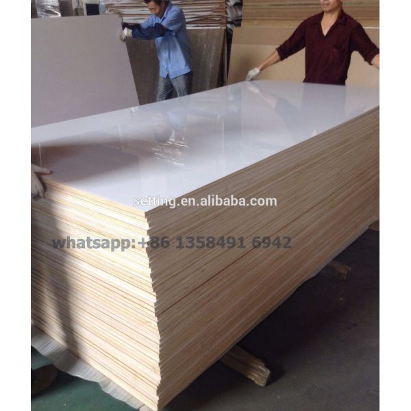2H hardness acrylic mdf board for shutters