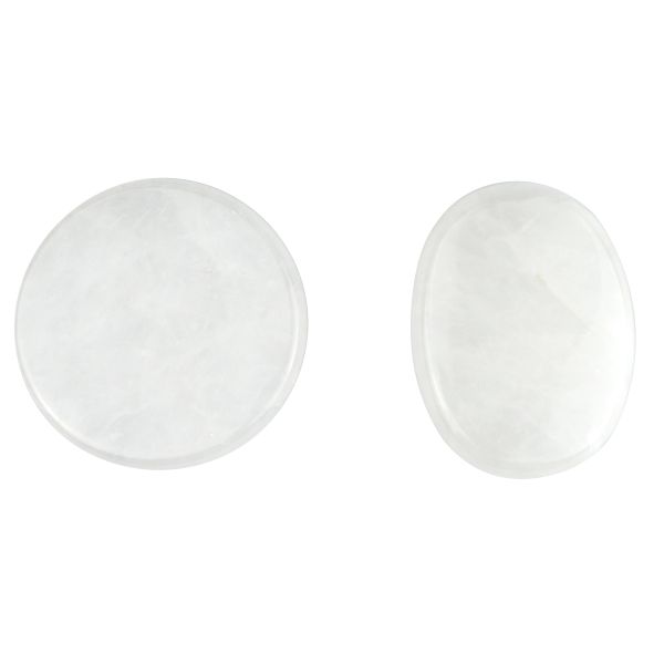 Spa Hot Massage Energy Stone in 8*8cm Size with All Kinds of Crystal Materials OEM/ODM Accepted