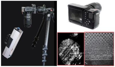Equipamento judicial sensível alto, câmera de onda completa da evidência judicial do CCD