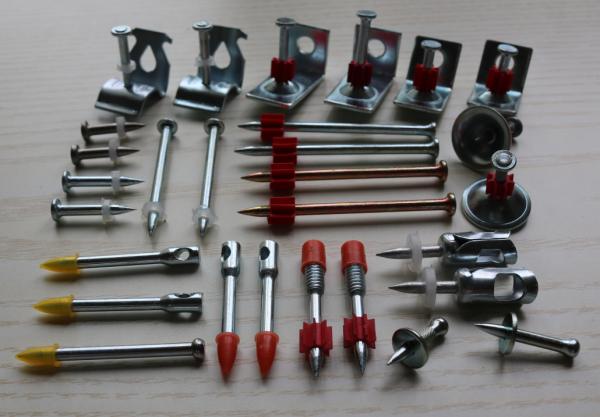 Concrete  Powder Actuated Fasteners / Powder Actuated Nails 3.7MM Shank Diameter