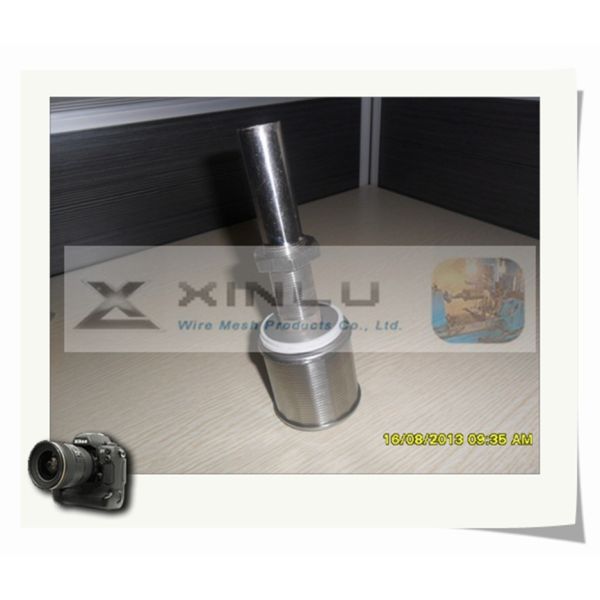 316L Long Neck Johnson Wire Filter Nozzles For Water Treatment