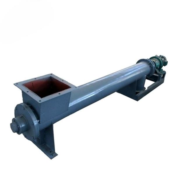 Transport Sediment Carbon Steel Painting Shaft Screw Auger Conveyor for Manufacturing Plant