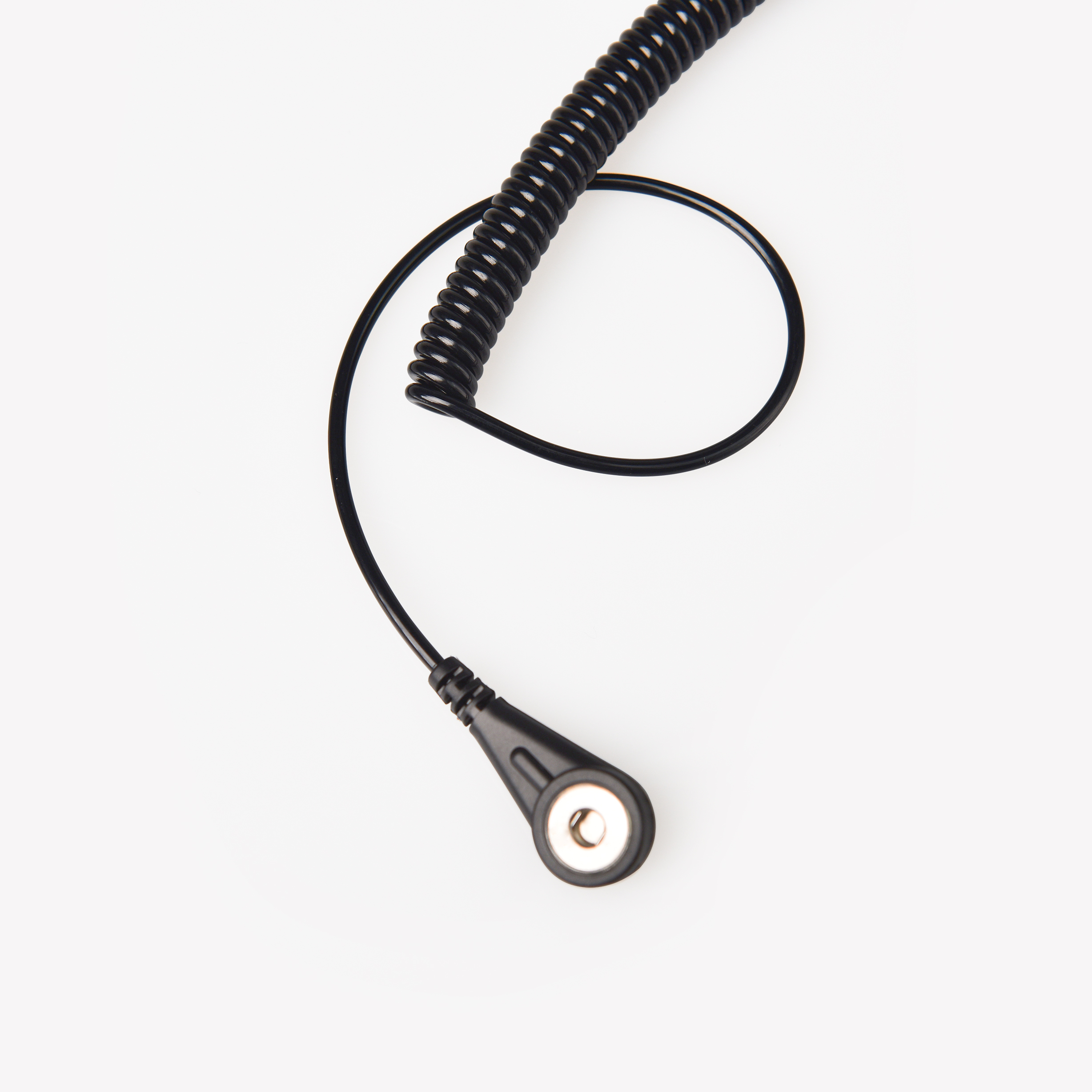 Earthing Bed Coil Cord Manufacturer Grounding Cord Coil 20 FT Black Using Conductive Mouse Pad and Universal Mat