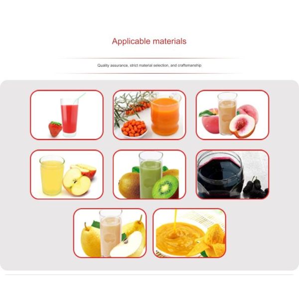 68 KG Industrial Juicer Extractor Machine for Electric Mango Puree Tomato Sauce Making