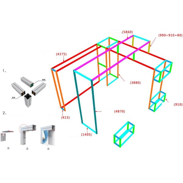 Precision Engineered Corrosion Resistant Aluminum Profiles For Custom Stand Ensuring Performance And Structural Integrity