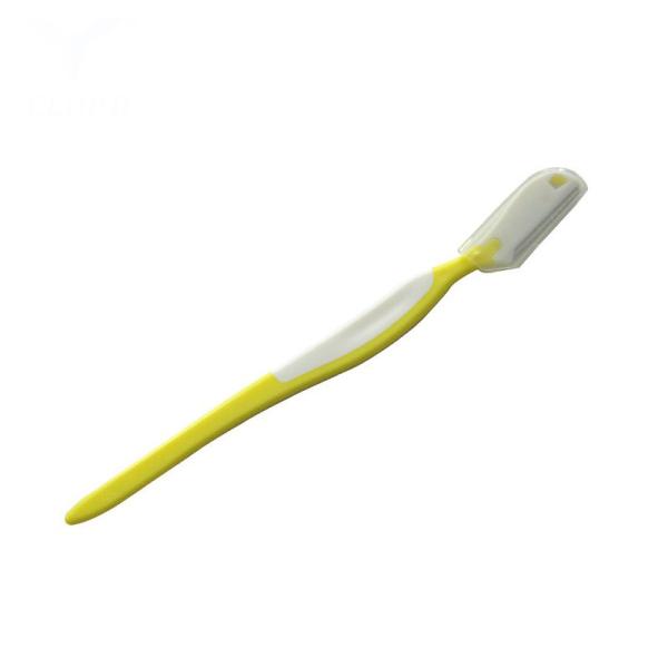 Dermaplaning Foldable Women'S Facial Shaving Razor Slanted Tip Type