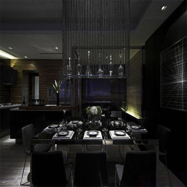 Hot sale fashion metal ball chain curtain metal beaded curtain for room divider partition