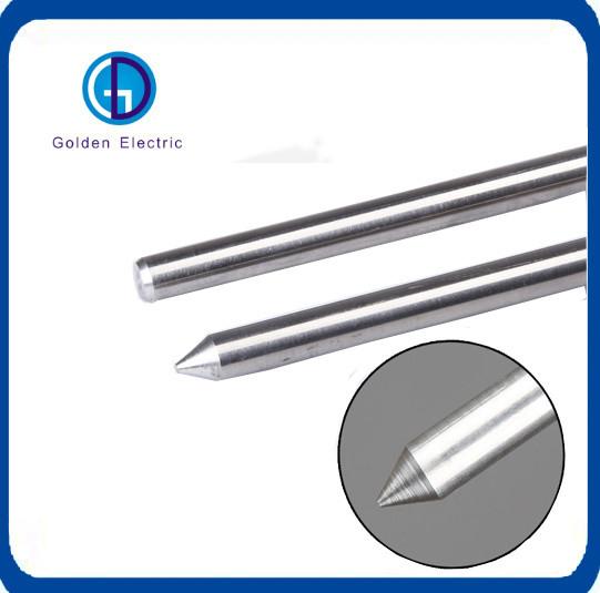 ISO9001 Certified Round Stainless Steel Ground Rods for Electrical Equipment Grounding