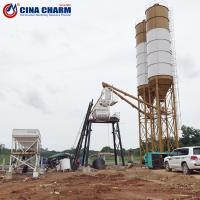 HZS35 planta de tratamento por lotes concreta seca pequena estacionária pronta ISO9001/CE