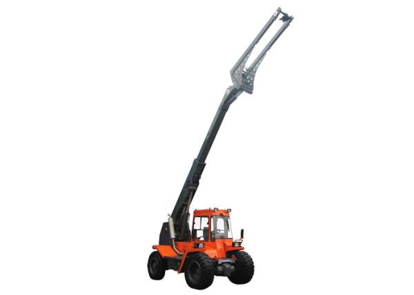 4 Wheel Drive Diesel 11Ton Telescopic Boom Crane With Min Turning Radius 6800MM