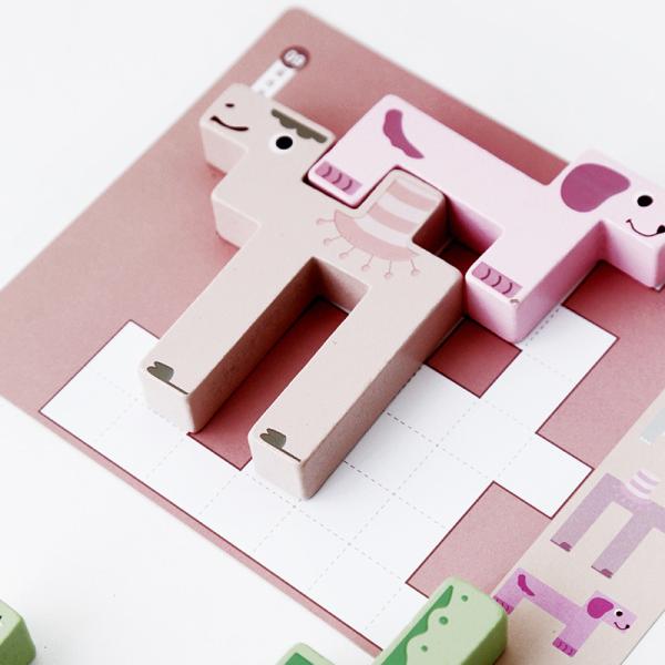 2025 New Animal Block Puzzle 3d Block Puzzle Educational Toy for Kids