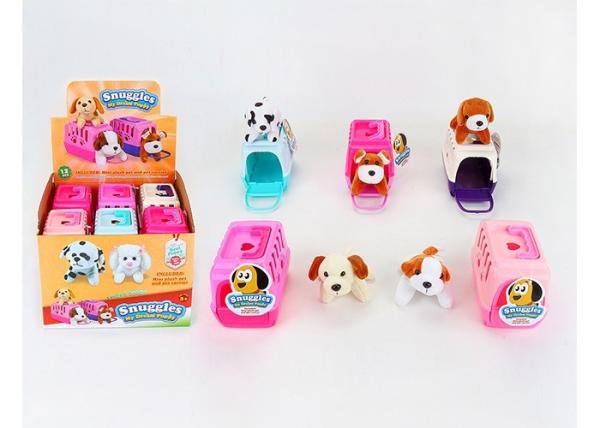 11  Plush Unicorn Pet W / Carrier Cage Children's Play Toys X ' Mas Birthday Gift Pink