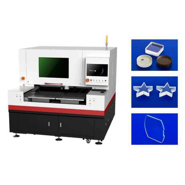 Автоматическая лазерная режущая машина для закаленного стекла 60*80 см