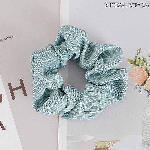 Green Red Christmas Stretchy Hair Ties Accessories Fabric Girl  Scrunchies 10.5cm