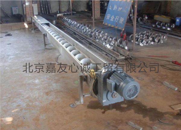 3kw Shaftless Screw Conveyor Anti Winding For Domestic Waste