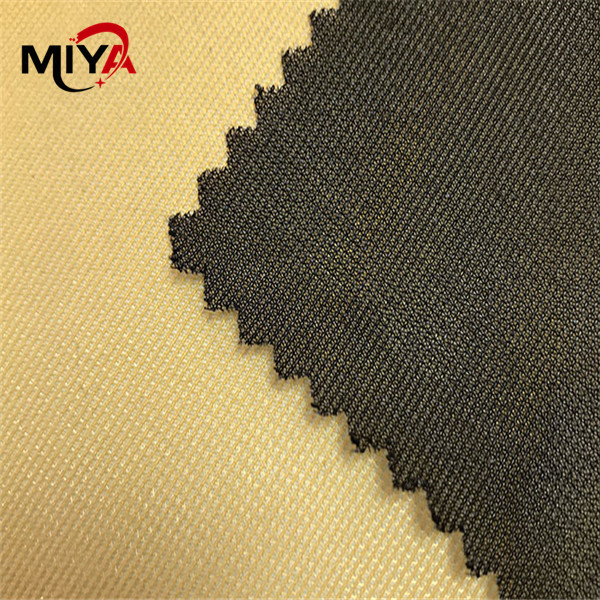 Приклеивающаяся ткань 100% полиэстер эластичное сплетенное сплавляя Interlining