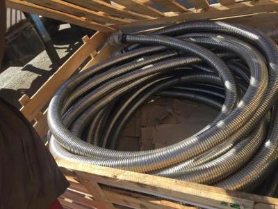 1 10000psi Armored Fire Resistance BOP Control Hose With 304 Stainless Cover Hammer Union Connection