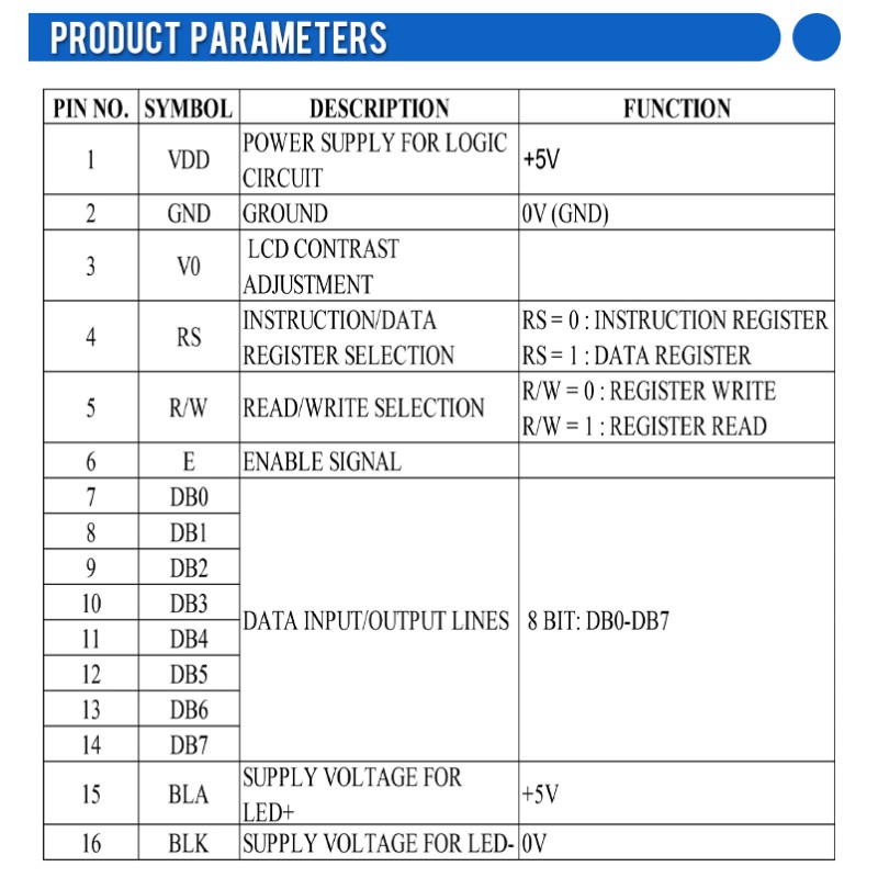 BTN Black Film 1602H LCD Screen GrouPINg 2*16 14PIN ST7066U LCD Screen Module Support Scheme Development