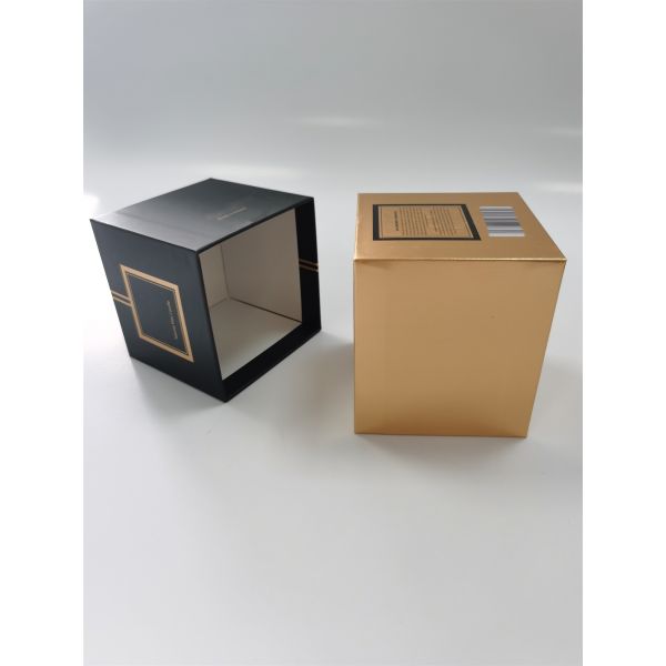 Слоение коробки Biodegradable свечи картона упаковывая лоснистое