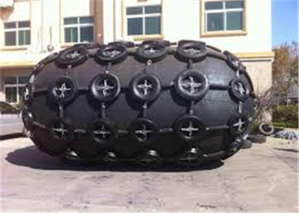 1M - 6.5M Long Pneumatic Marine Fender 50Kpa Initial Pressure ISO17357 Standard