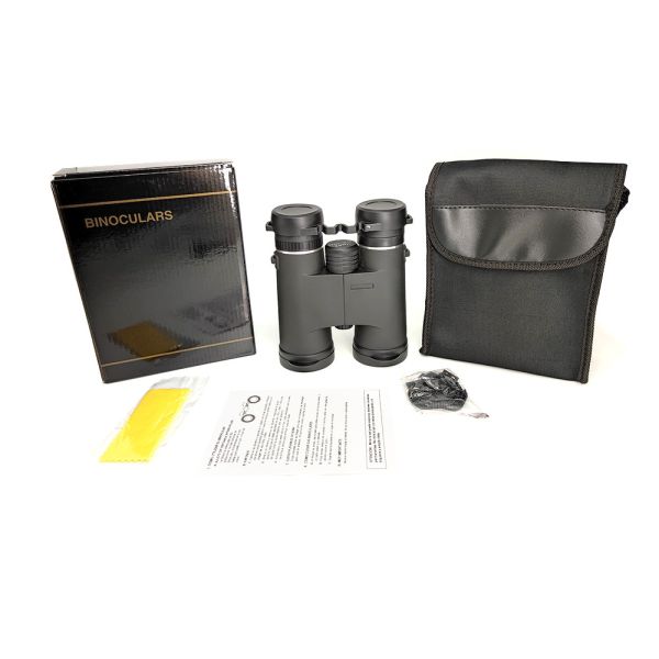 Outdoor Birding YBR 10x42 HD Roof BAK4 Prism Binoculars With Carrying Bag