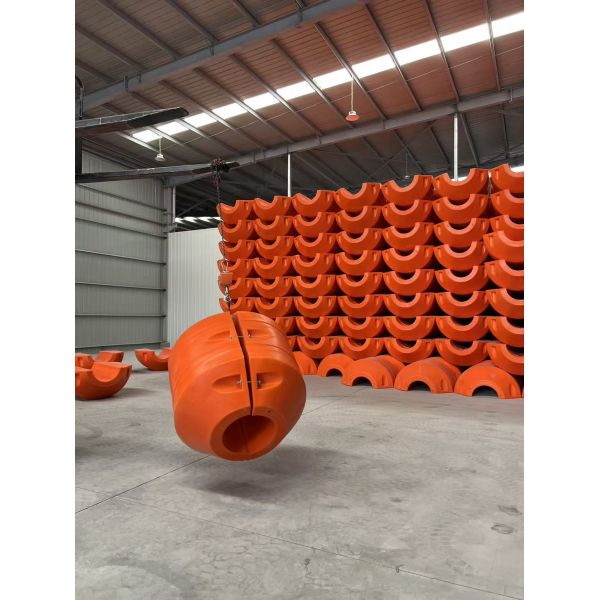 HDPE Pipe Floater Engineered to Withstand Harsh Environmental Conditions Including Saltwater UV Exposure and Abrasion