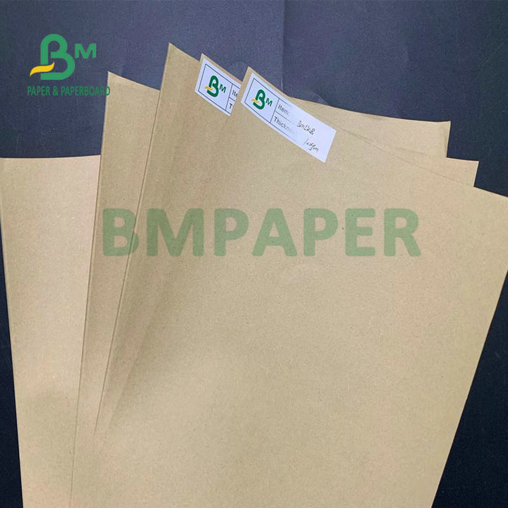75gsm 80gsm High Tensile Strength Brown Paper High Tear Index Kraft Paper For Cement Bag 75 грамм 80 грамм Высокая прочность на растяжение Коричневая бумага с высоким показателем разрыва