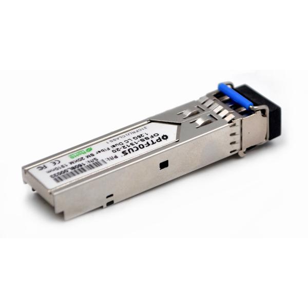 Dual Fiber 20km 1.25G Fiber Optical Transceiver LC SFP Module