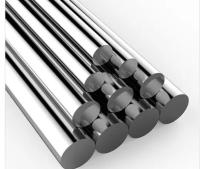 Rodas redondas de aço inoxidável laminadas a quente Rodas pretas com superfície brilhante Dia 50 mm amplamente utilizadas em peças de automóveis, aviação, aeroespacial.