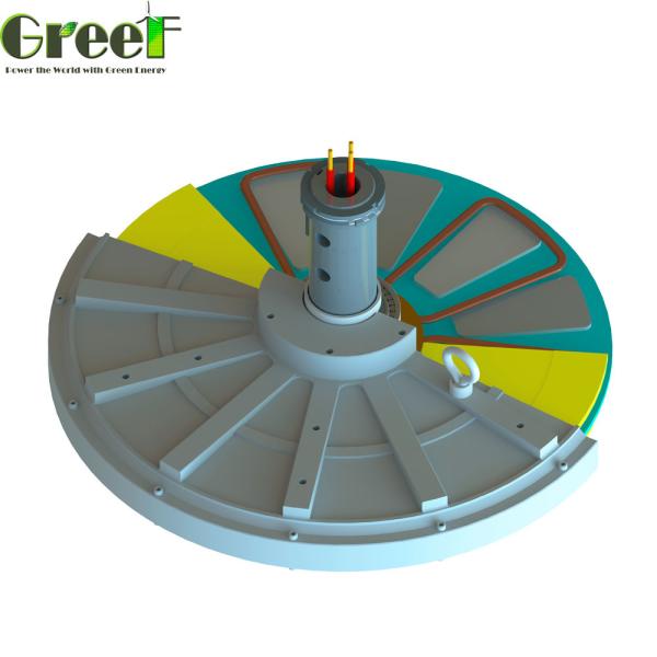 10kw 100 RPM Coreless Permanent Magnet Generator Low Start Torque