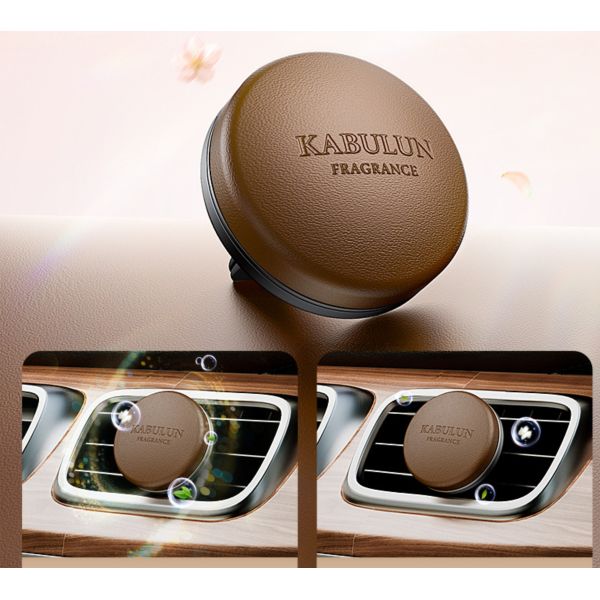 Кожаная ароматизированная автомобильная освежитель воздуха рекламная вишневая автомобильная ароматерапия