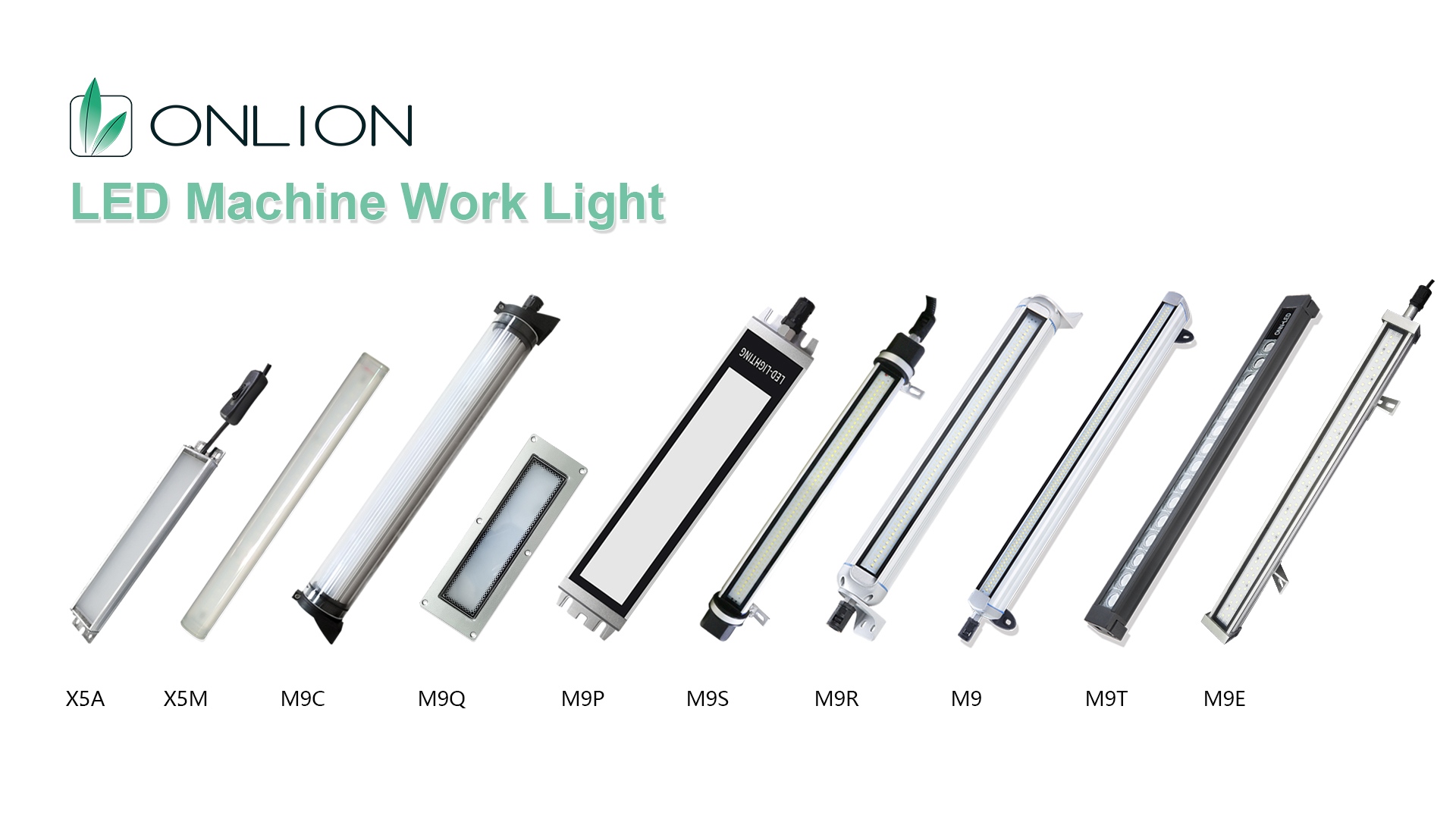 ONN-M9D Bright CNC Work Lights IP67 Aluminum Body For Harsh Environments