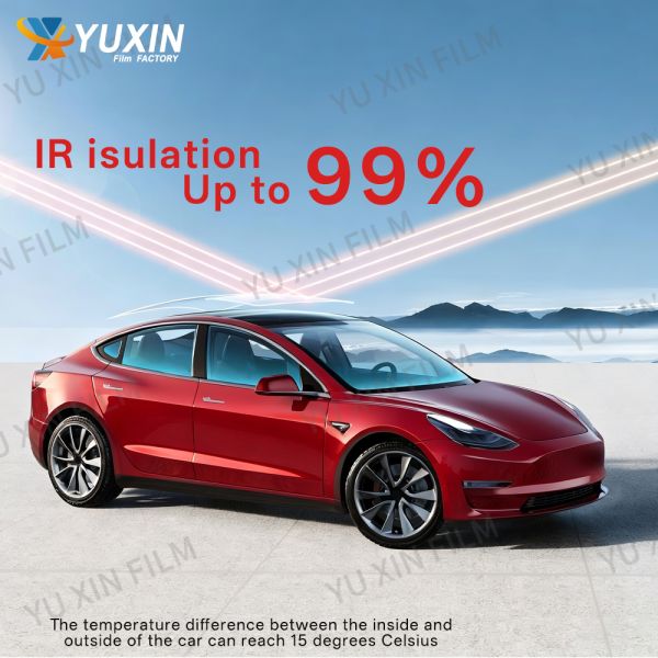 Heat Control Nano Ceramic UV99% Tint Film for Car Window Auto Tint Film 5% 10% 35% 70% VLT Car Window Tint