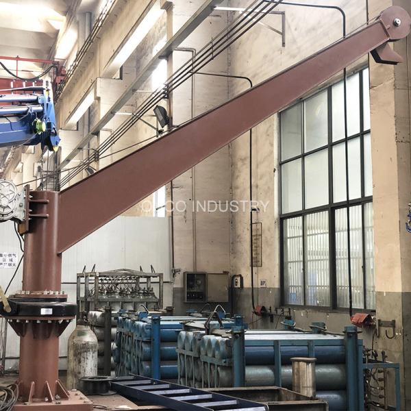 turco duro pequeno Crane For Boat do crescimento de 1.5t 2.7m