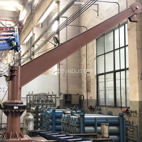 кран шлюпбалки заграждения 1.5t 2.7m небольшой жесткий для шлюпки