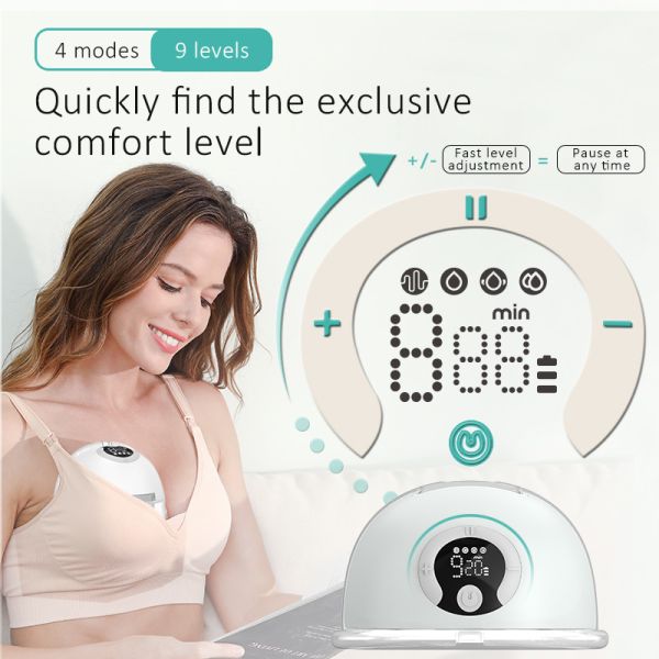 Medical Portable Comfortable Breast Pump Convenient For Working Mothers