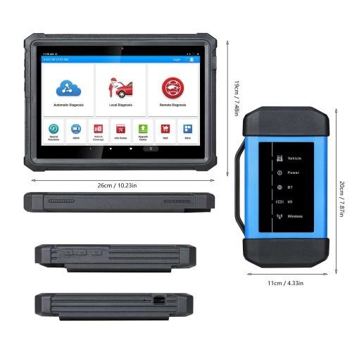 WIFI/ Bluetooth Original Launch X431 Scanner Support Heavy Duty Trucks