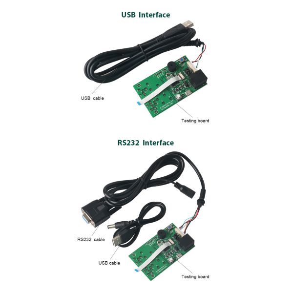 USB TTL 2D Barcode Scanner Module Long Distance Kiosk Fixed Barcode Scanner