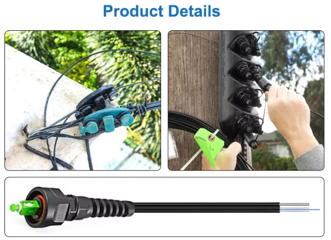 YTTX GJYXCH 1C SM Внешний FTTH кабель FTTH G657A2 G657A1