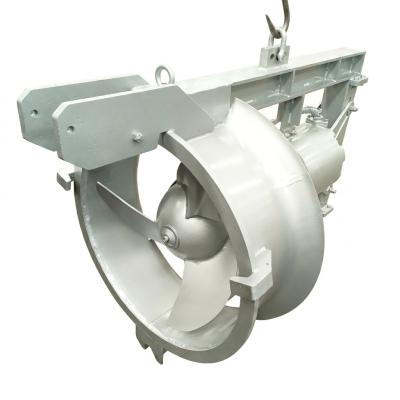 QJB-W 1.5 Submersible Sludge Recirculation Pump 1.5 kW Energy-Efficient with DN 400 Discharge Flange for Small-Scale WWTPs