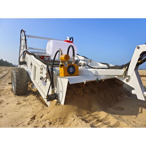 1800mm Cleaning Width Tractor Mounted Beach Sand Cleaner for Environmental Product