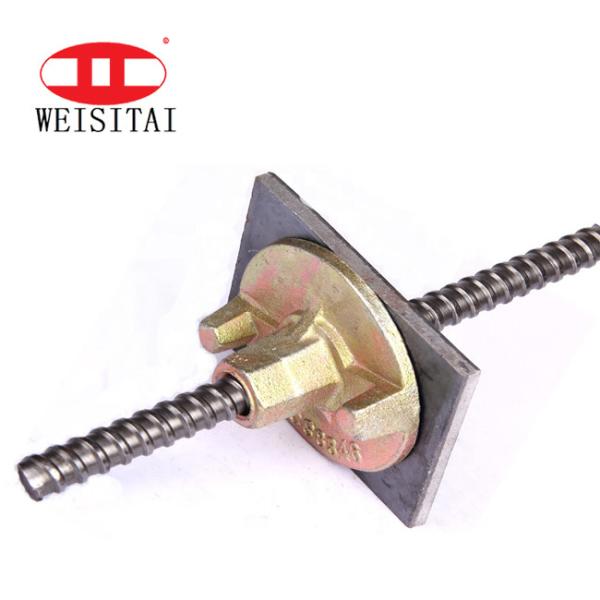 O quadrado pressionou o laço Rod System Waller Plate do molde de 18mm