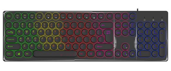 19-key Anti-ghosting Keyboard With Replaceable And Colorful Monochrome Keycaps Slit Backlight Customizable Magnetic Ring
