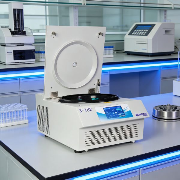 High Speed Refrigerated Benchtop Centrifuge 18500rpm 6x100ml Centrifuge For Lab