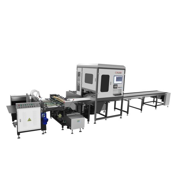 Dual Heads Vision Positioning Machine For Rigid Box And Hardcover Hardbox